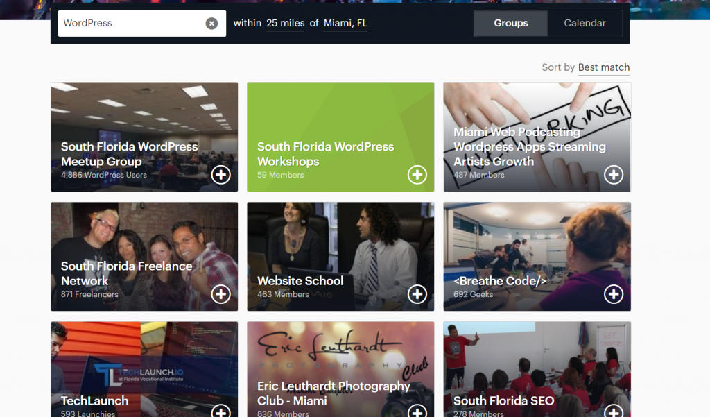 WordPress-related Events on Meetups